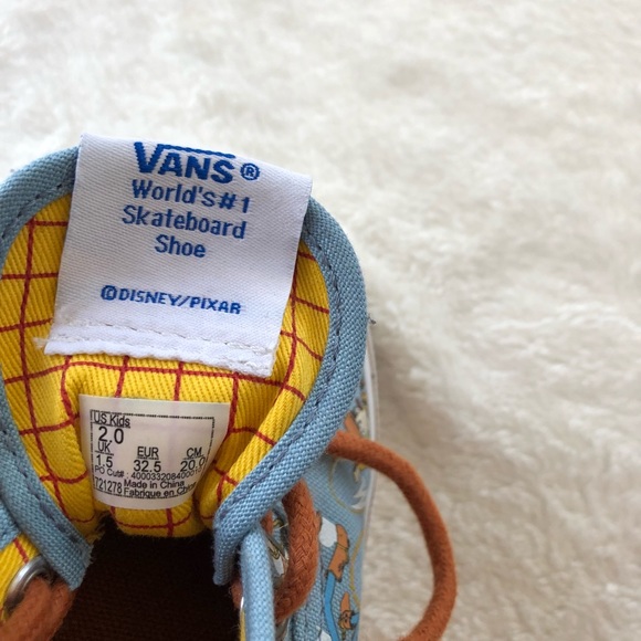 VANS DISNEY  TOY STORY  ANDY SIZE 2.0 - Picture 5 of 7